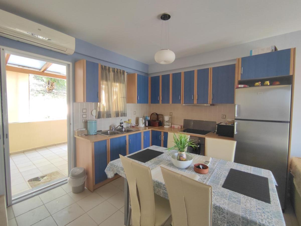 Seaside House Villa Vrachos Luaran gambar
